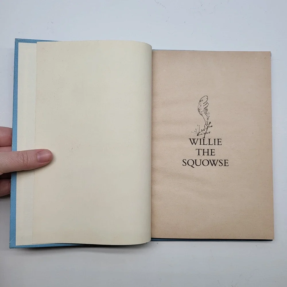 Willie The Squowse By Ted Allan, 1978 Vintage, Illustrated By‎ Quentin Blake